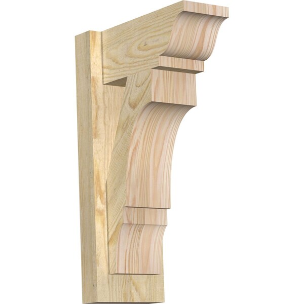 Ekena Millwork Balboa Traditional Rough Sawn Outlooker, Douglas Fir, 6"W x 12"D x 20"H OUT06X12X20BOA01RDF - main